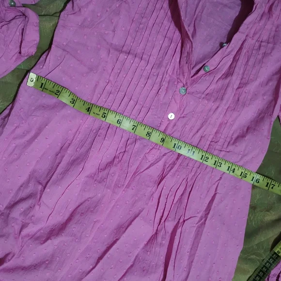 🌴 pre-owned Lara Karen pink tunic top - size small - Picture 11 of 16